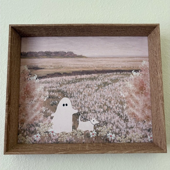 Other - Framed Ghost and Dog Art Print
